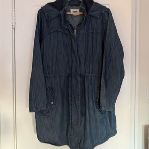 Old Navy Denim Blue Utility Jacket